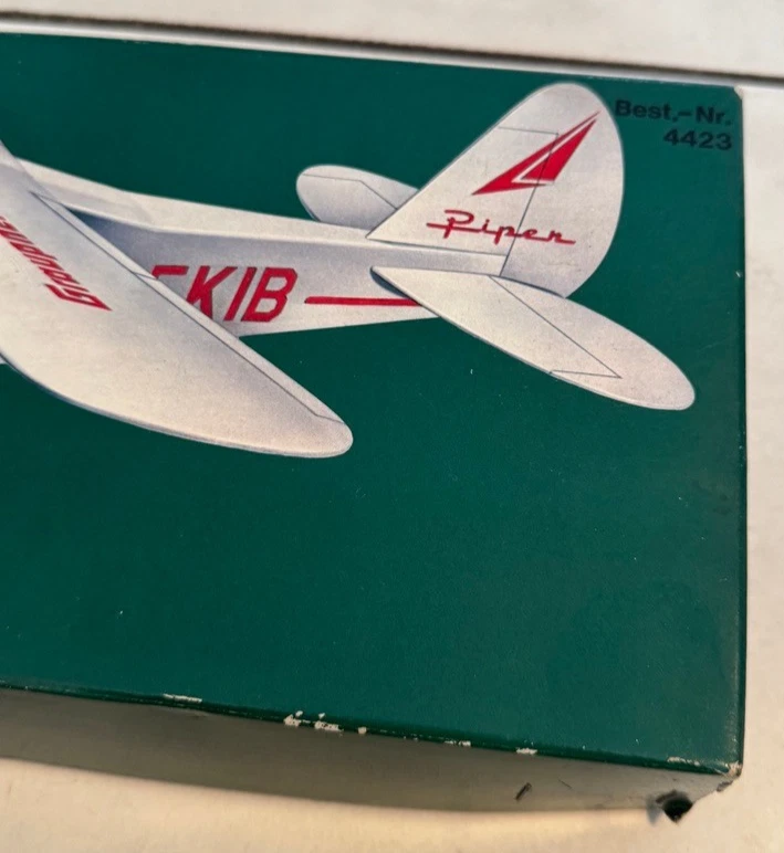 Graupner Piper PA 18 Super Cub Flugzeug Bausatz Schnellbaukasten 4423 Vintage - Bild 3 von 4