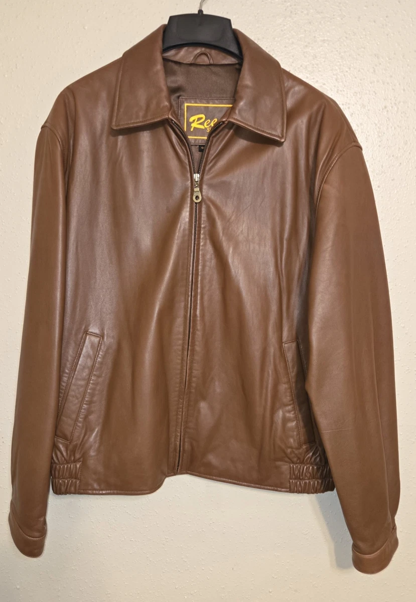 reed sportswear leather jacket products for sale | eBay
