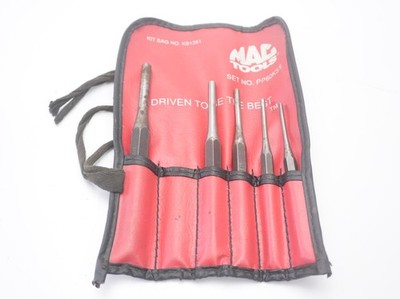 Mac Tools 5pc Pin Punch Set KB1351 Made in USA (v)
