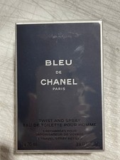 Chanel Bleu De Chanel Pour Homme Giftset 2.1 fl oz, 3x Edt Spray Refill 20ml