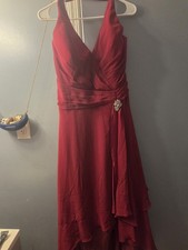 Davids Bridal Bridesmaid Prom Dress Size 20 Halter Top. New Never Worn. No Tags