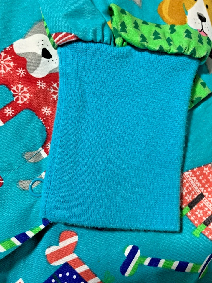 Blusa Médica CHRISTMAS Larga Estampado Pediátrico Vacaciones Cachorros Talla Grande Foto 3 de 4