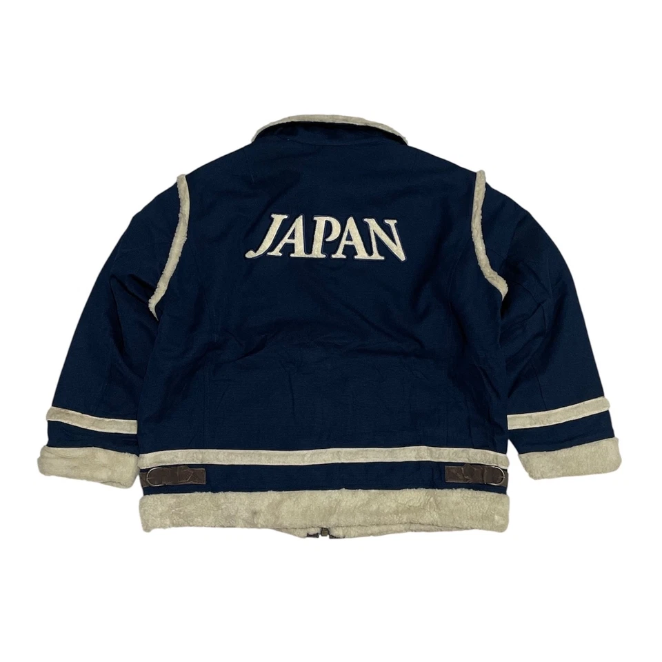 Chaqueta Sherpa Vintage Mizuno Olympic Japón 1998 Foto 2 de 4