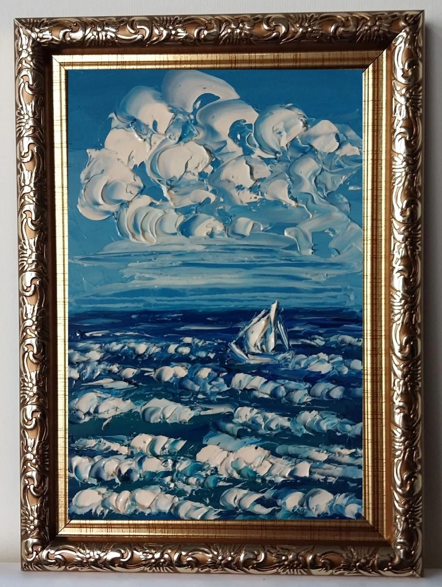 Coastal Oil Painting for sale | eBay
