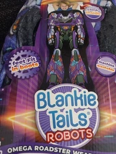 Blankie Tails - Robot Tail Blanket, Omega Roaster, Feet Fit in Boots, 56 x 23 