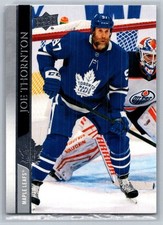 EX- Joe Thornton 632 2020-21 Upper Deck Toronto Maple Leafs Card