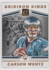 2017 Panini Donruss Gridiron Kings Carson Wentz #28 0f6