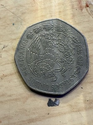 1980 Mexico 10 Pesos Diez Pesos Copper-Nickel Coin KM#472 Color BN