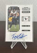 2022 Panini Contenders Rookie Ticket Auto Teagan Quitoriano #231 Houston Texans
