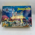Disney Castle by Marx See & Play with 40 Minikins Vintage 1960's