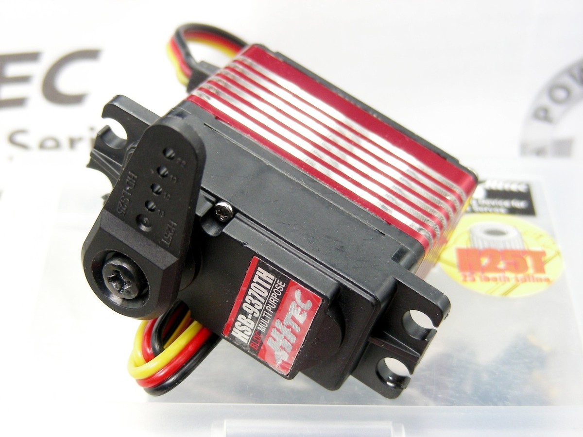 HiTEC HSB-9370TH 25kg Brushless Alum Case Titanium Gear Servo w