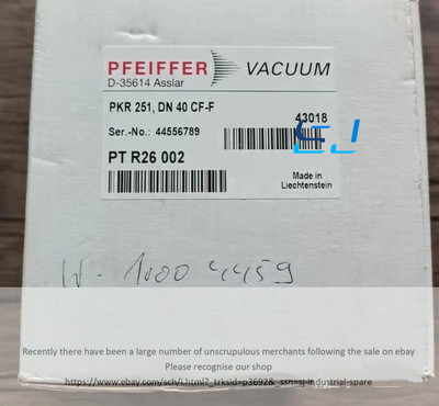 Brand new PKR251 PTR26002 Pfeiffer Vacuum Gauge PTR26002