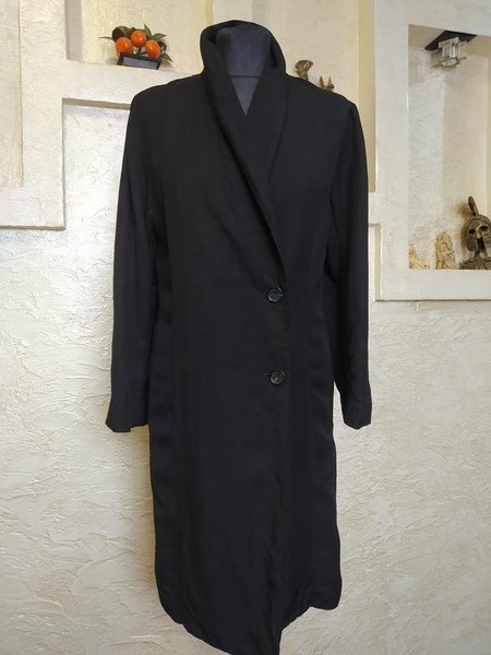 Women ARKET Trench Coat Black 34 / XS / 42