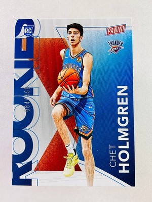 2023 Panini National Silver Pack Chet Holmgren Rookie RC 84/499 #RC17