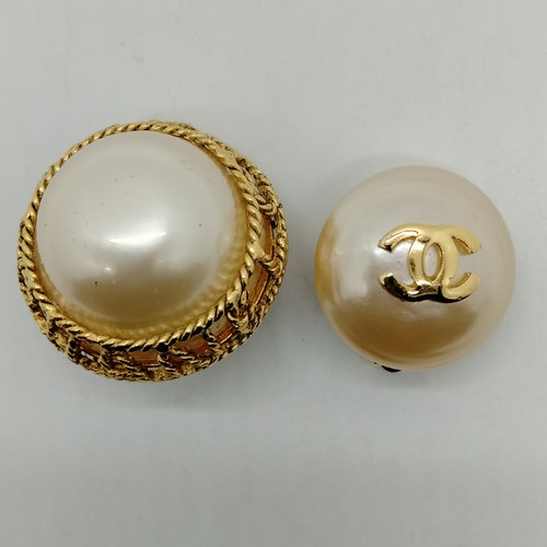 Chanel Earring Pierced Earring 3 set Gold Metal 2754623 - Picture 4 of 11