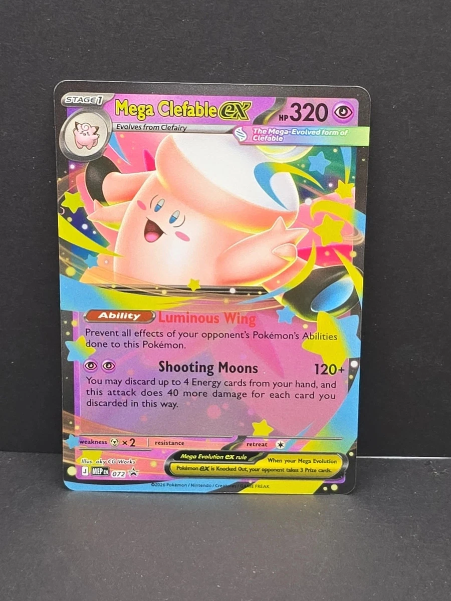 Clefable ex Pokémon TCG Cards for sale | eBay