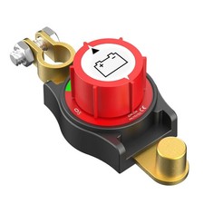 Top Post Battery Disconnect Switch 12V,Battery Kill Switch Negative On/Off 12-48