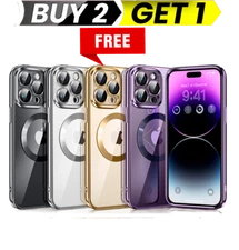 For Apple iPhone 17 16 15 14 13 Pro Max Case Mag Safe Magnetic Camera Lens Cover