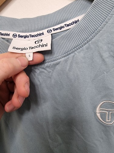 sergio tacchini shirt adult size small blue embroidered tennis 90s y2k style - Picture 6 of 10