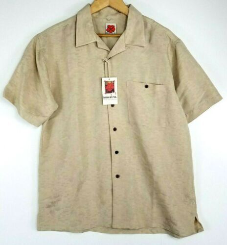 GAKKIN x BUDSPOOL HISSHOGIKU HAWAIIAN SHIRT CHARCOAL L GREY GAKKIN x BUDSPOOL HISSHOGIKU HAWAIIAN SHIRT CHARCOAL L GREY