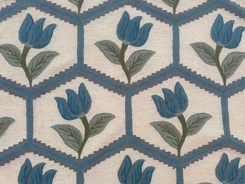 Vintage French Style Aubusson Rug Needlepoint Stunning Rug 3x5 ft Free Ship - Picture 3 of 7