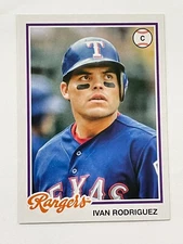 2022 Topps Archives Baseball #145 - Ivan Rodriguez - Texas Rangers