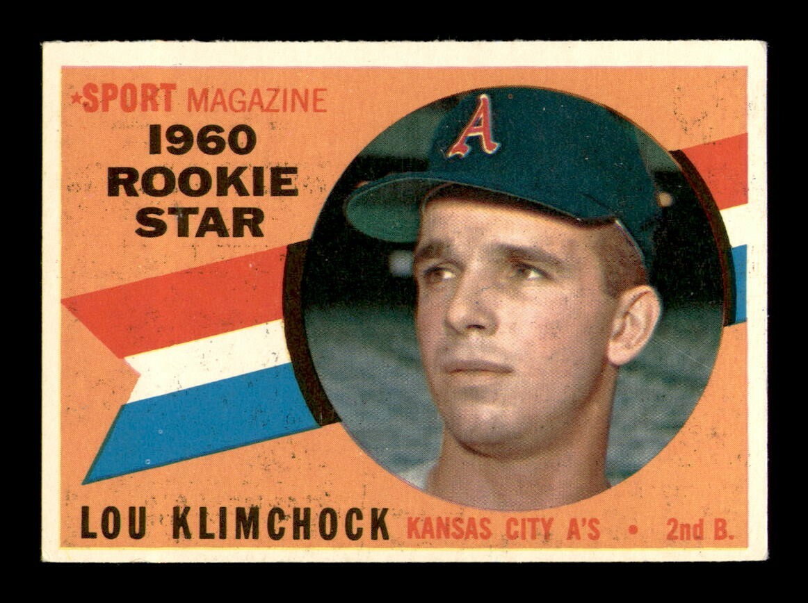 1960 Topps #137 Lou Klimchock EX-MINT Baseball Card *OBGcards*