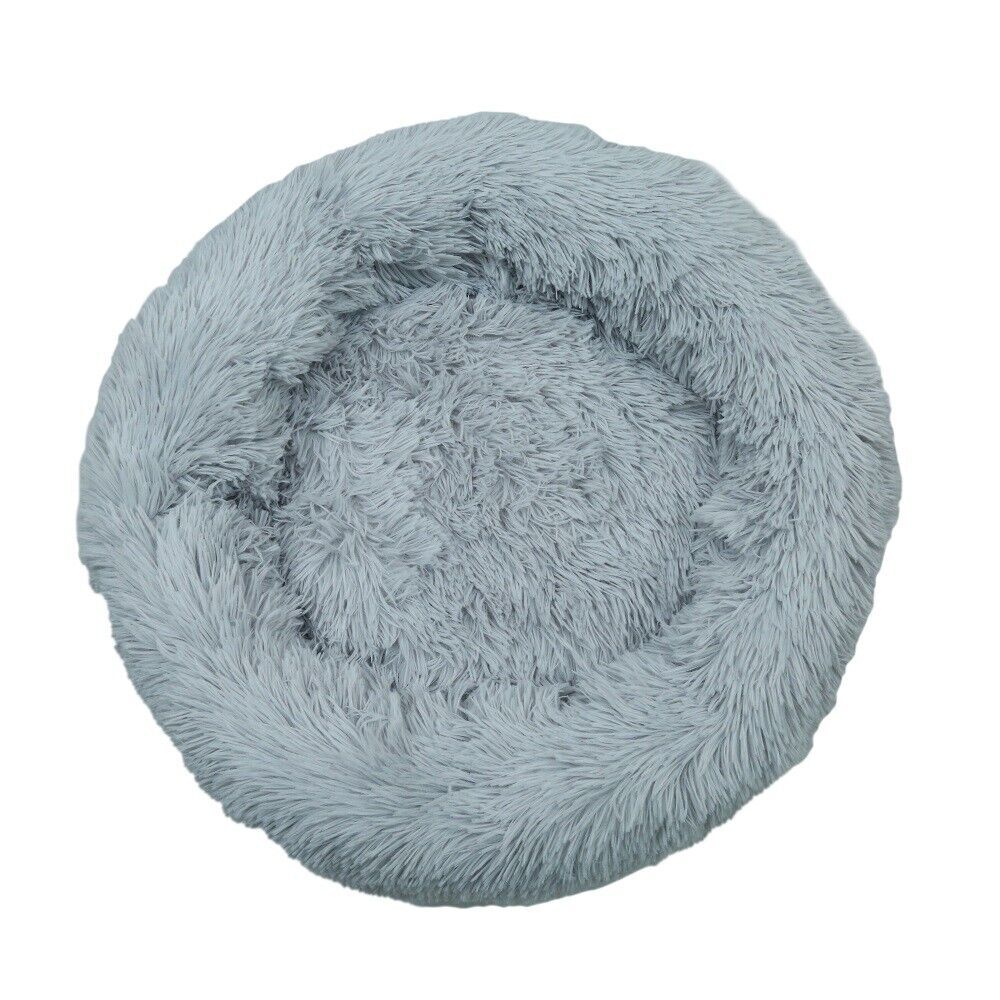 Dog Beds Medium Calming Washable Fluffy Donut Anti Anxiety Round Beds
