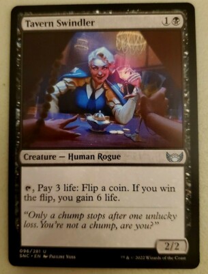 1x Tavern Swindler Streets of New Capenna MTG Magic the Gathering NM