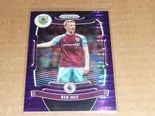 2021/22 Panini Prizm EPL SOCCER BREAKAWAY VIOLET PURPLE /99 BEN MEE J5531