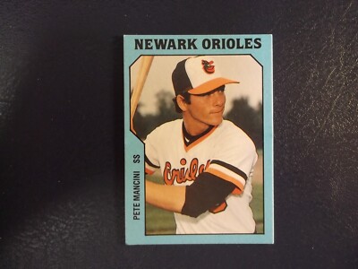 1985 TCMA Newark Orioles Pete Mancini Card # 21