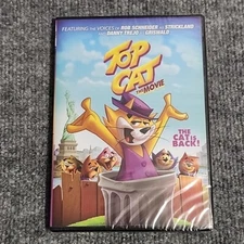 Top Cat The Movie DVD Cartoon Rob Schneider Brand New Sealed