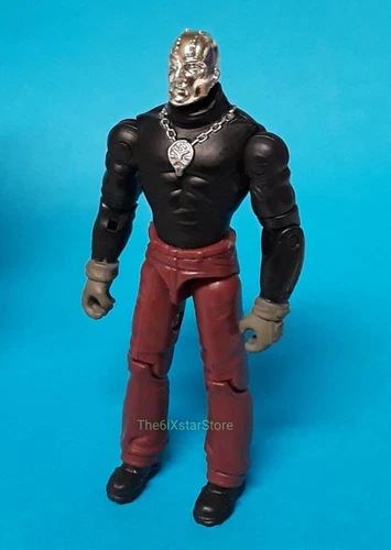 GI JOE Destro Action Figure Cobra 2003 Hasbro Spy Troops Comic Series Silver
