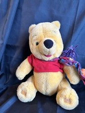 Vintage Winnie The Pooh Bear Disney Mattel Blustery Fall Plush - Stuffed Toy