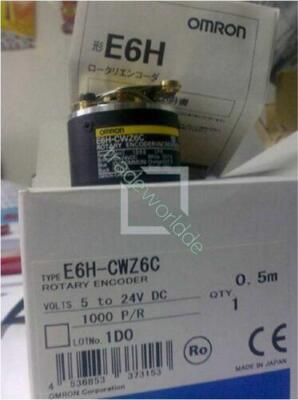 1PC NEW OMRON Rotary Encoder E6H-CWZ6C 1000P/R