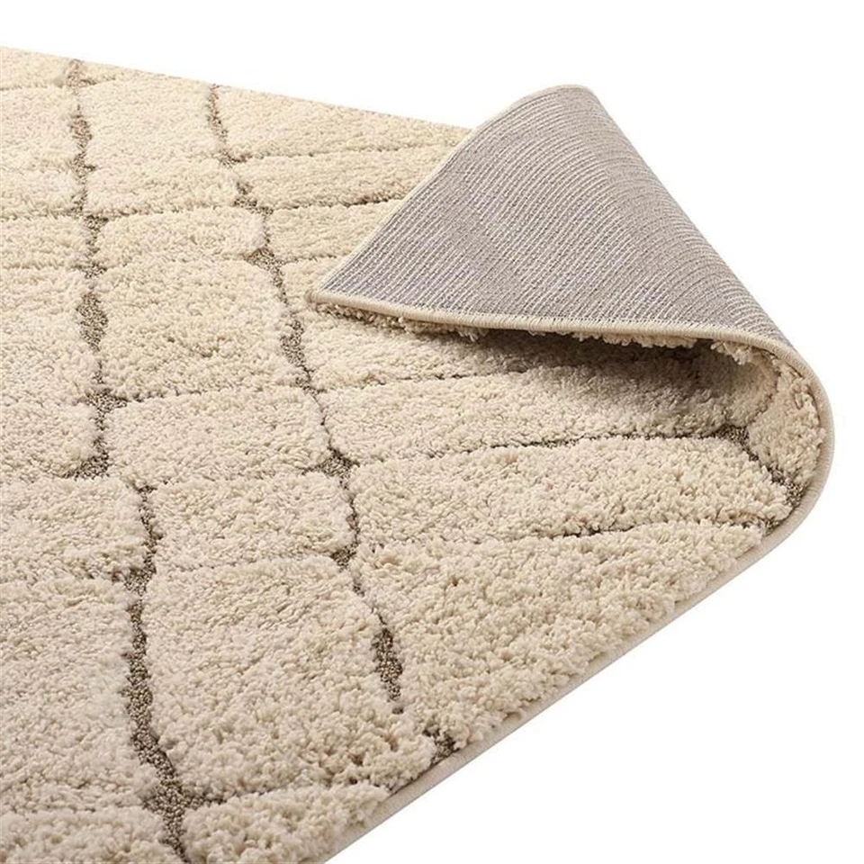 Modway Jubilant 5 x 8 футов абстрактный геометрический ковер кремовый - Изображение 4 из 4