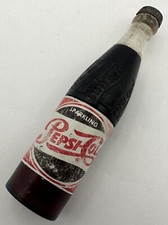 Vintage Pepsi Cola Miniature Figural Bottle Cigarette Lighter Kem