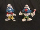Vintage Clown Smurfs - 1978 CLOWN Smurf #20033 - 1976 JESTER Smurf #20090 — photo 1