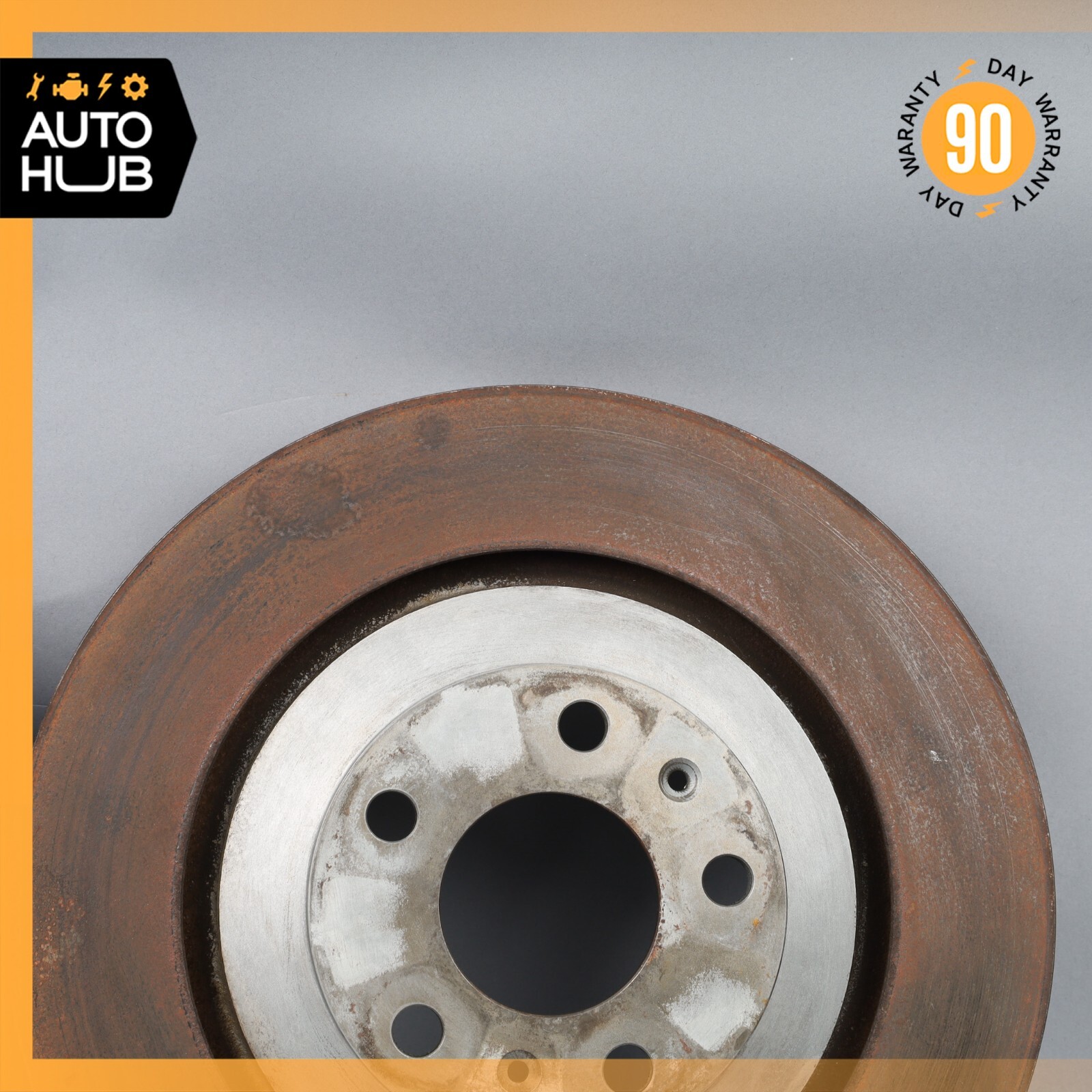 03-18 Bentley Continental GT GTC Rear Left & Right Brake Rotors Disc OEM