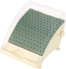 142 Holes Dental Bur Holder Disinfection Box, Bur Block Organizer with Cover,Den