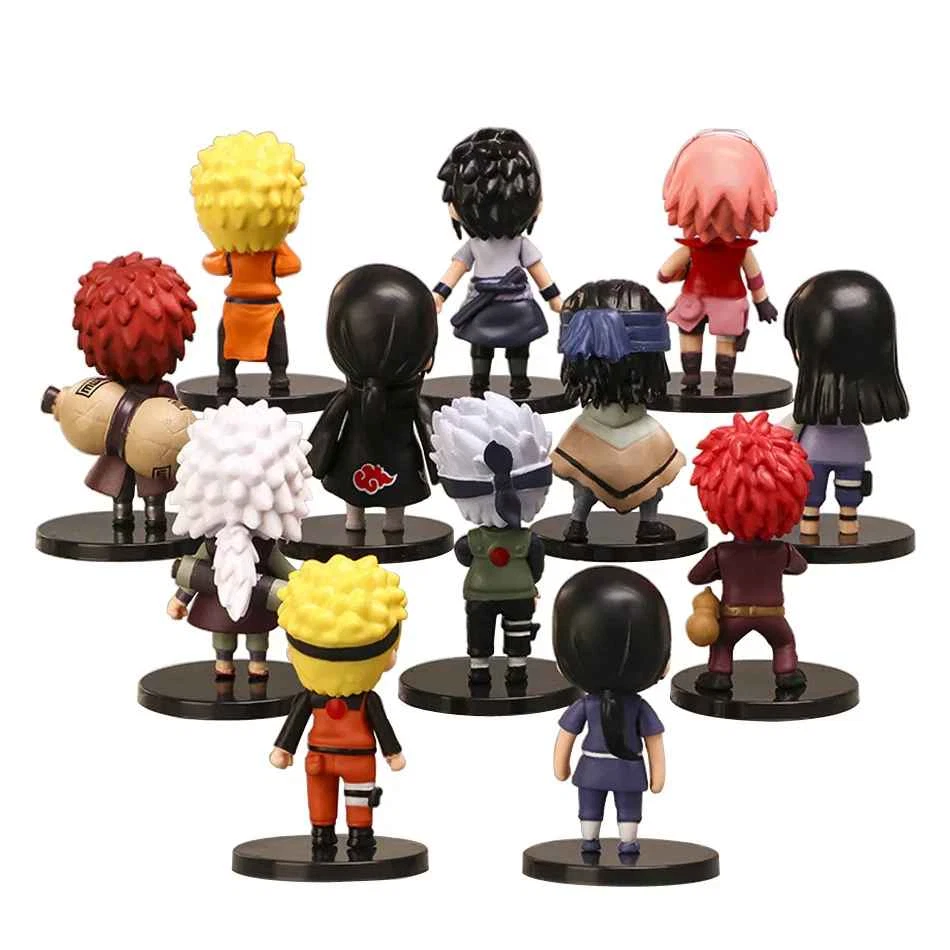 Hot 12pcs/set Anime Naruto anime figure Version PVC Figures Toys Dolls Kid Gift - Image 3 of 4