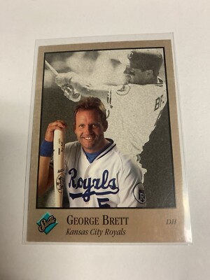 1992 Leaf Studio George Brett Kansas City Royals