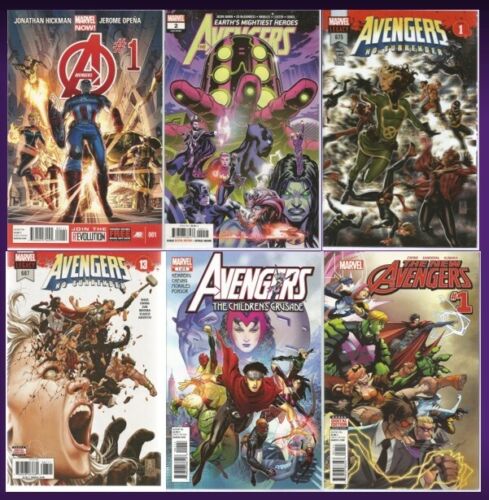 New Avengers Children's Crusade #1, 2, 675, 687  Lot of 6 - All 6 NM - Afbeelding 1 van 12