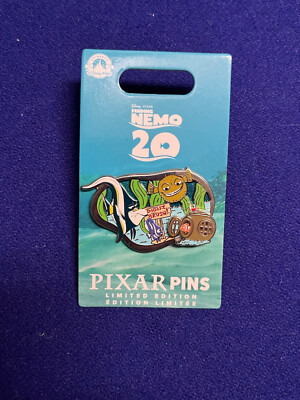 2023 Disney Parks Pin Finding Nemo 20th Anniversary Deb Nemo Gil Bloat NEW HTF