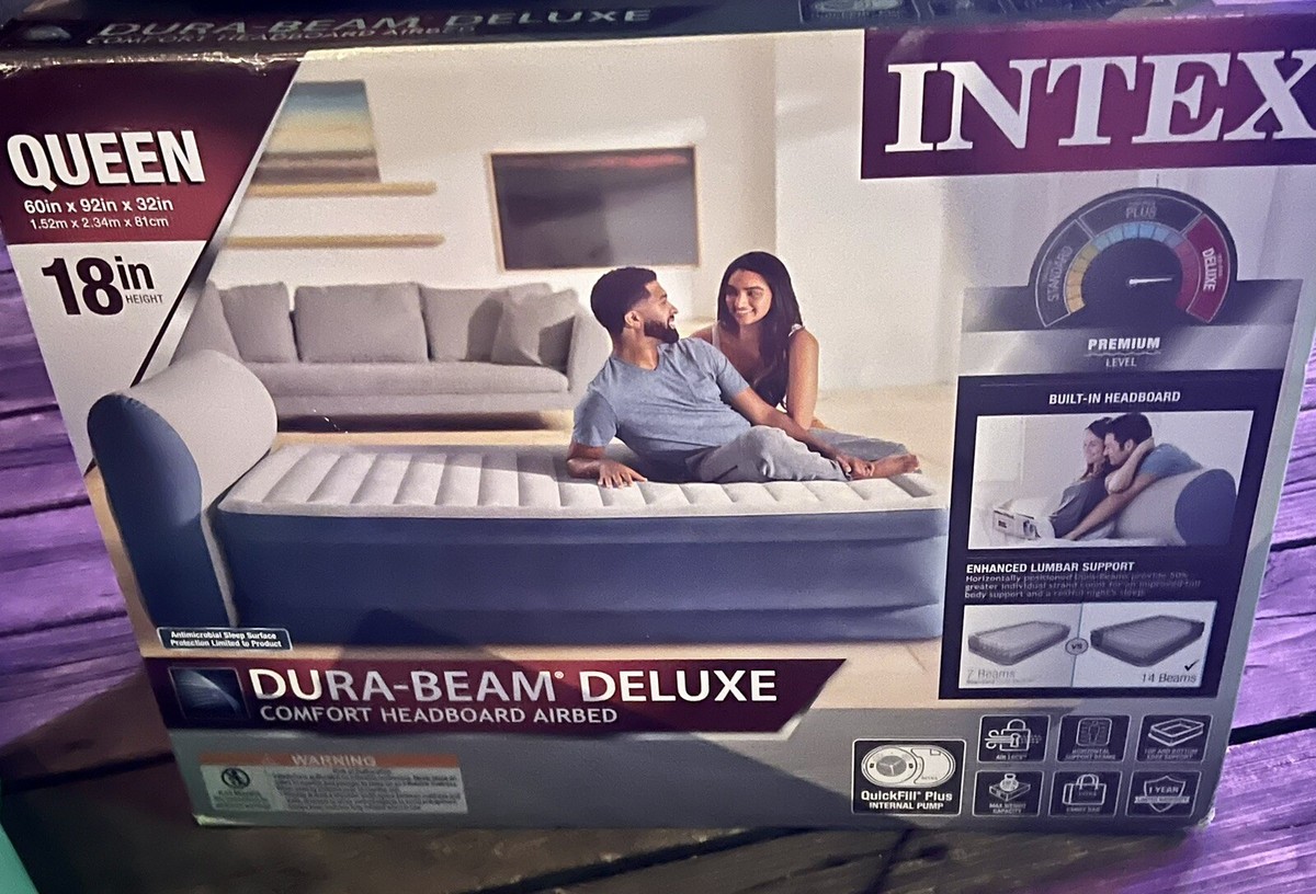 HOT Intex Dura Beam Intex Full Air Mattress 18 Inch Intex Dura