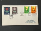 1962 UNITED NATIONS / TAIWAN CHINA MALARIA MIX STAMPS FDC ! COMBO DUAL COVER !!