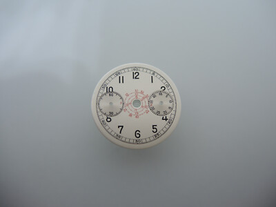 Chronographen Zifferblatt Excelsior Park EP 42, chronograph watch dial