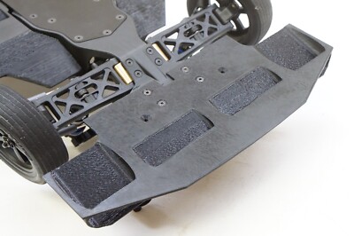 Front Splitter Aero Bumper w/ Louvers for Team Associated DR10M
