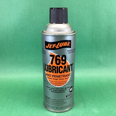 Jet-Lube 37341 Multipurpose Penetrant & Lubricant: 12 oz Aerosol Can