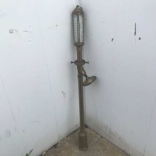 Ships Stick Barometer with Gimble Lisbon Maker eBay